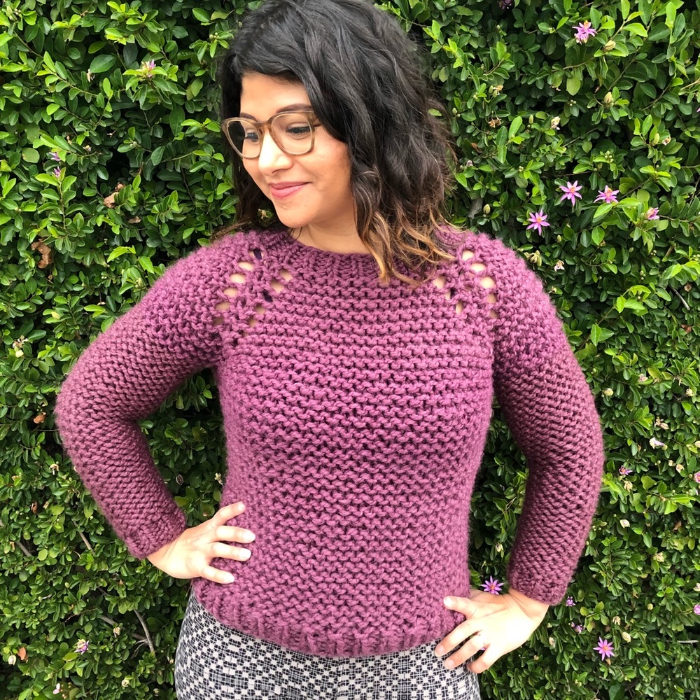 Handknit sweater